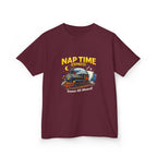 Kids T-Shirt — "Nap Time Express: Snooze All Aboard" Cute Sleep Train Tee