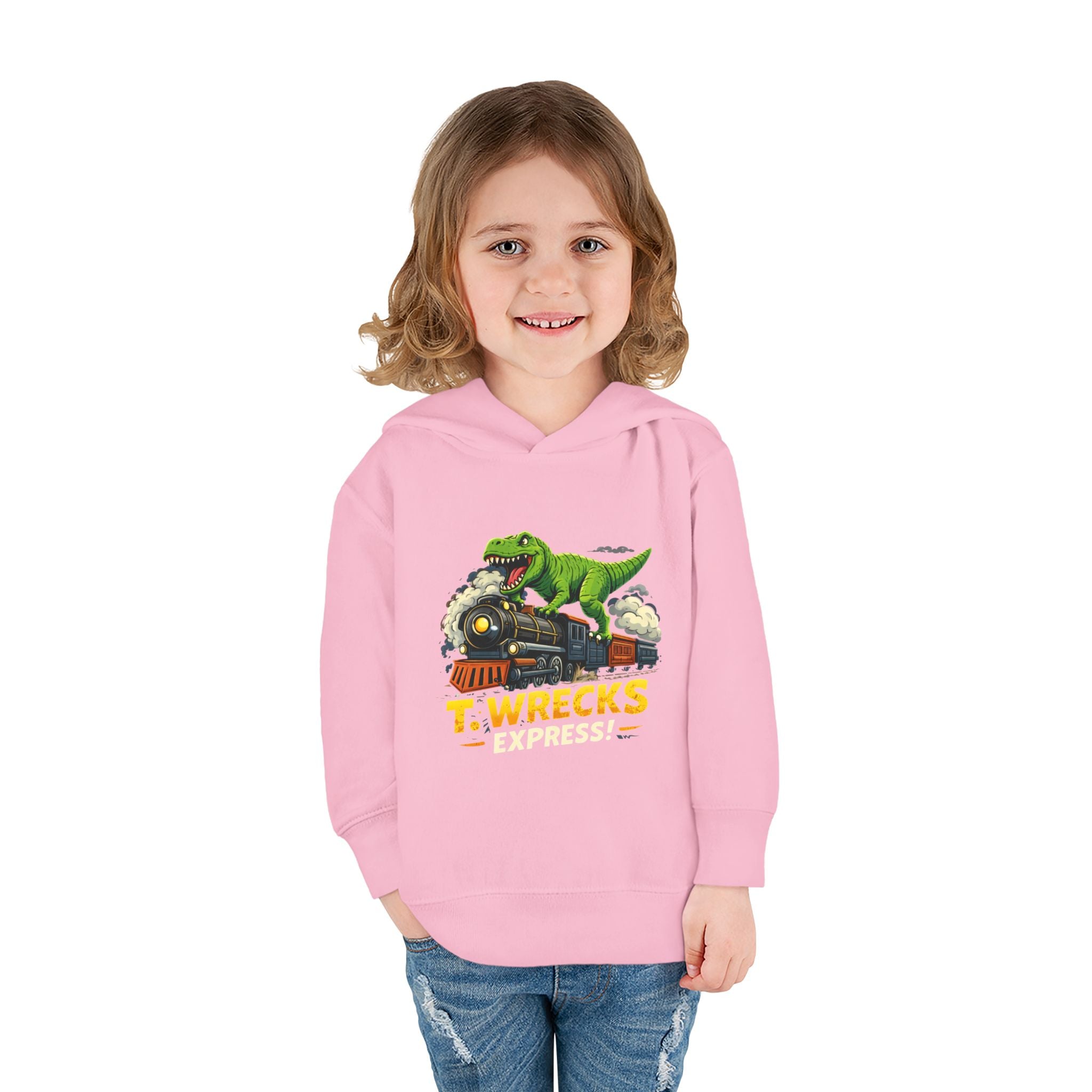 Toddler Hoodie — T. Wrecks Dino Train Pullover