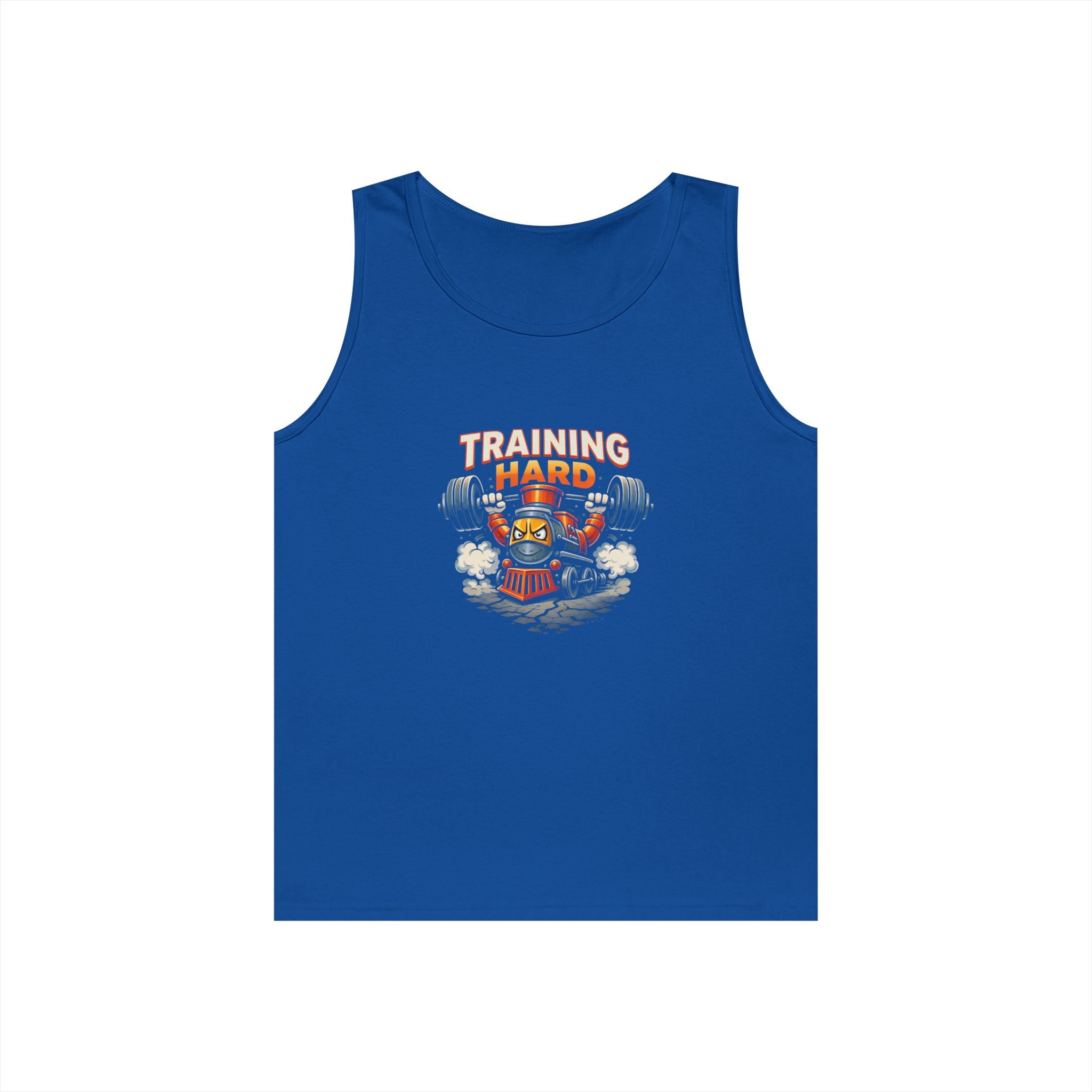 Training Hard Tank Top — Weightlifting Gym Tank with 'Training Hard' Graphic