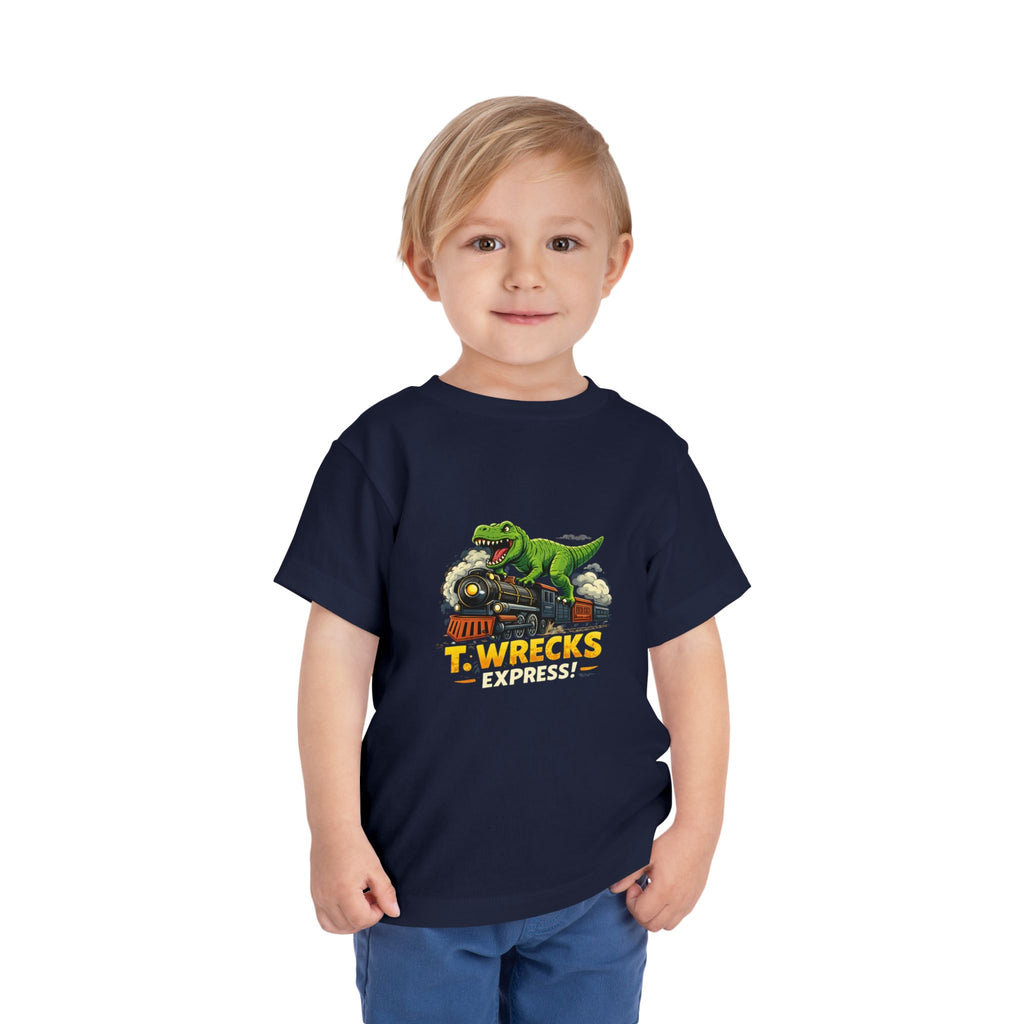 T. Wrecks Express Toddler Tee – Dino Train Graphic Shirt