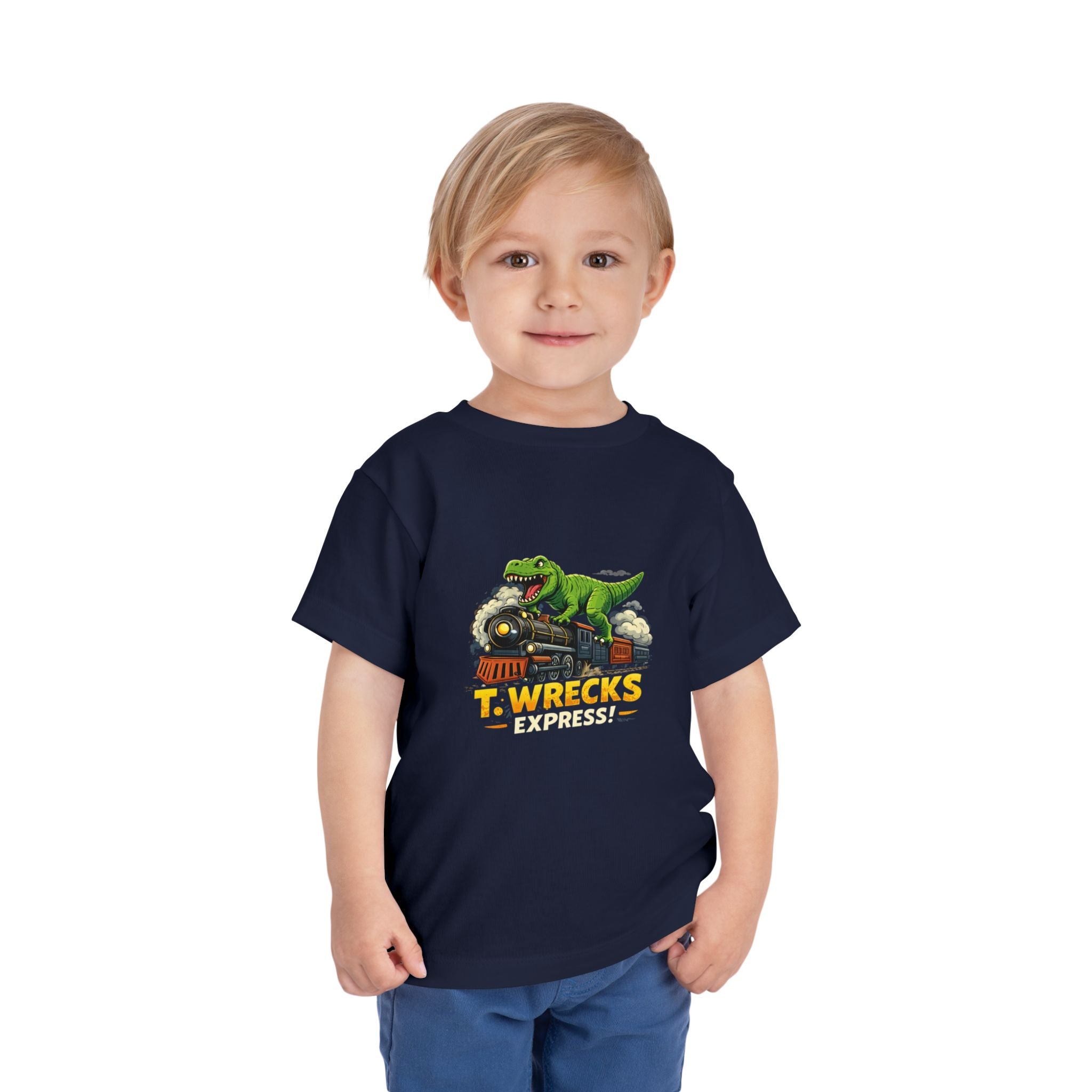 T. Wrecks Express Toddler Tee – Dino Train Graphic Shirt