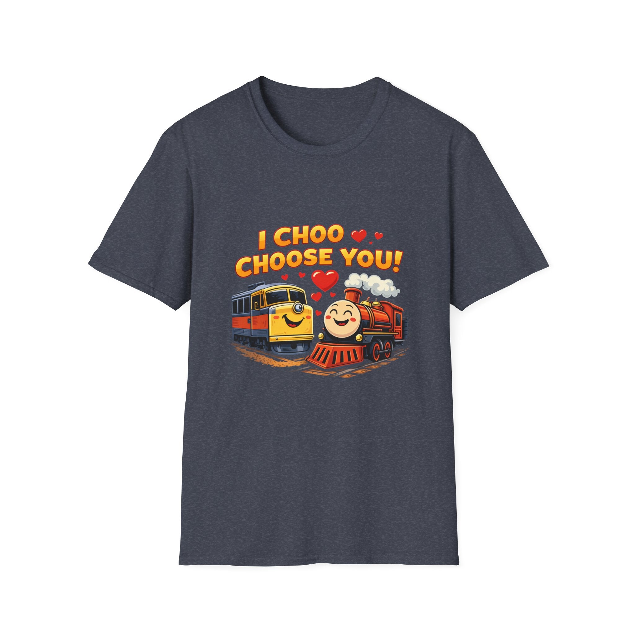 I Choo Choose You Train T-Shirt — Cute Valentine’s Day Railfan Tee