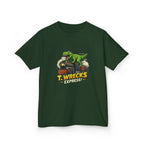 T-Rex Wrecks Express Kids Tee — Dinosaur Train Adventure Shirt