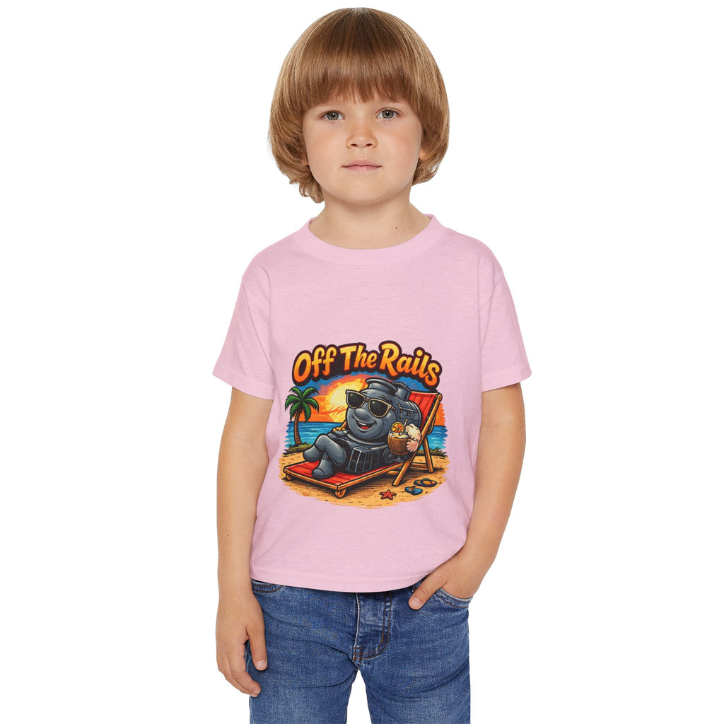 Off The Rails Chill Train Toddler T-Shirt