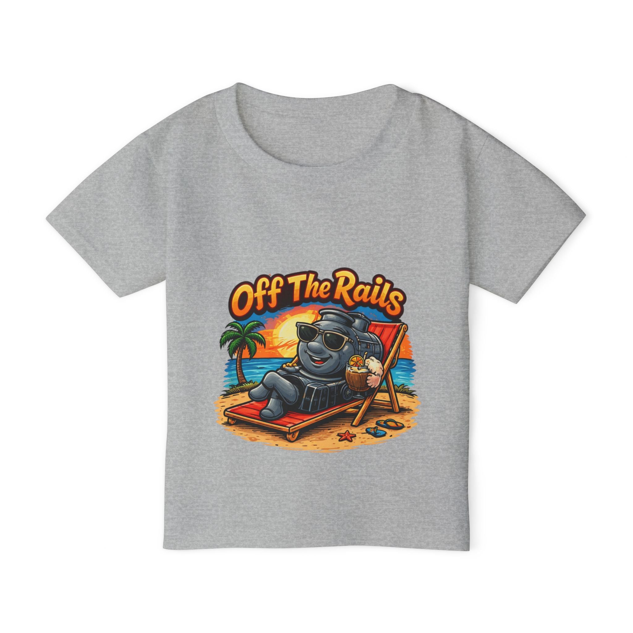 Off The Rails Chill Train Toddler T-Shirt