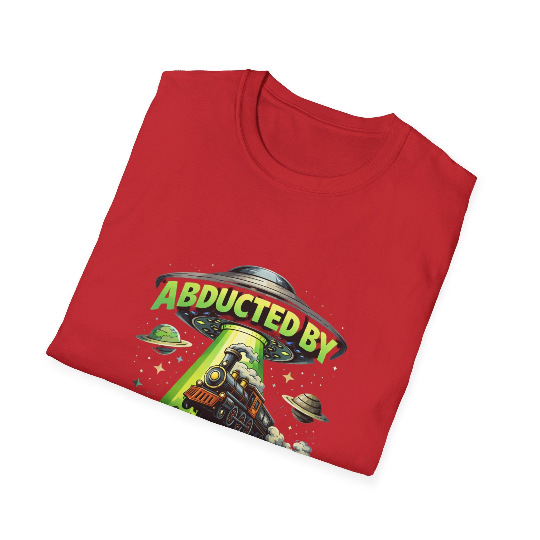 Abducted By Aliens T-Shirt — Funny UFO Sci‑Fi Tee for Alien Fans
