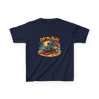 Kids T‑Shirt — "Off The Rails" Train Chill Beach Graphic Tee