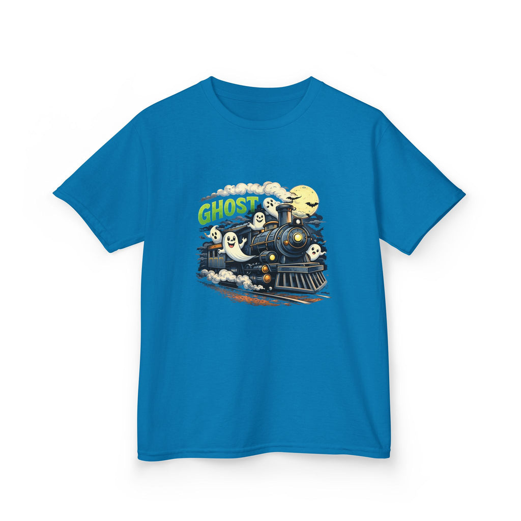 Kids Ghost Train T-Shirt — Cute Halloween Ghosts Graphic Tee
