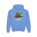 T-Rex Dinosaur Hoodie — 'T. Wrecks' Kids Graphic Pullover