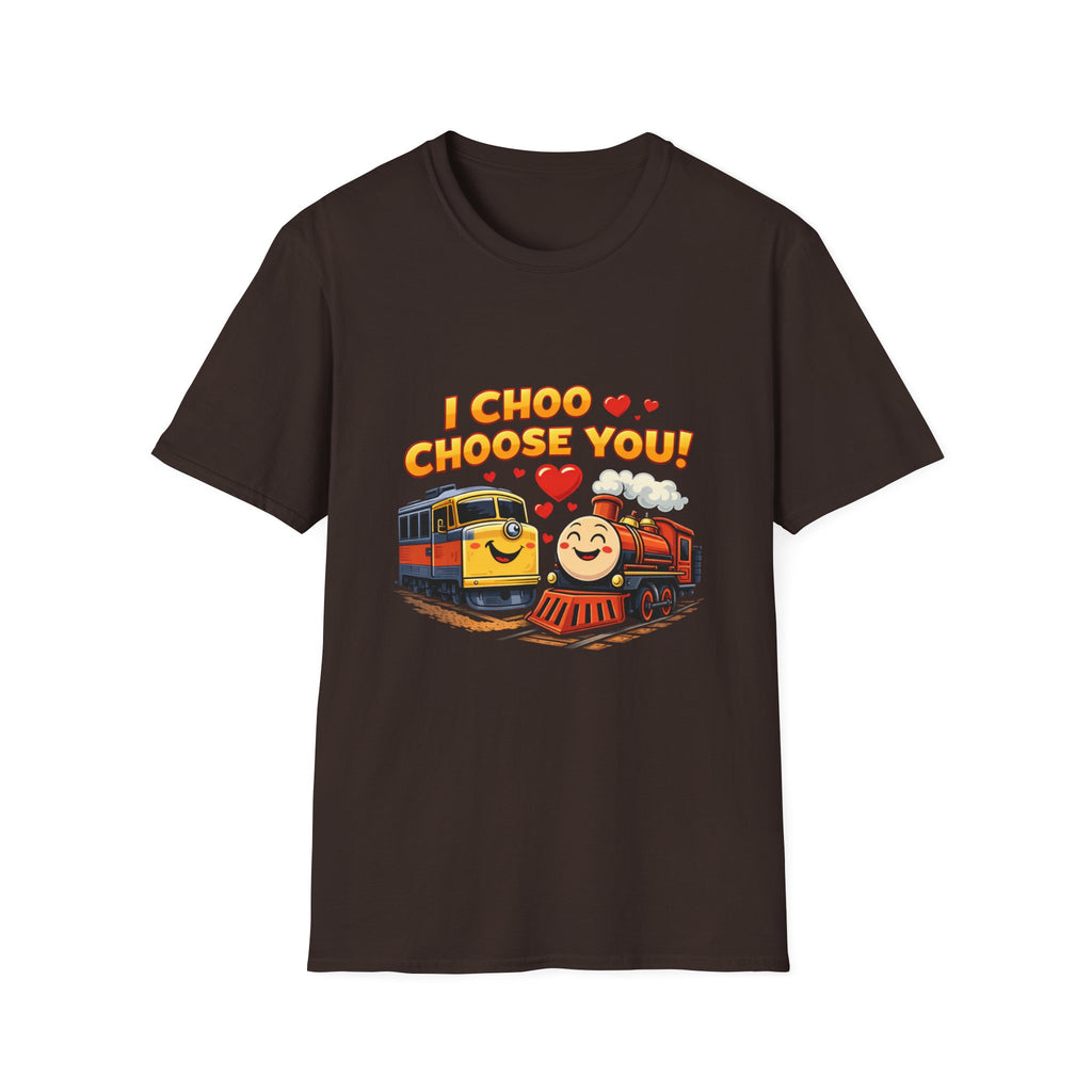 I Choo Choose You Train T-Shirt — Cute Valentine’s Day Railfan Tee