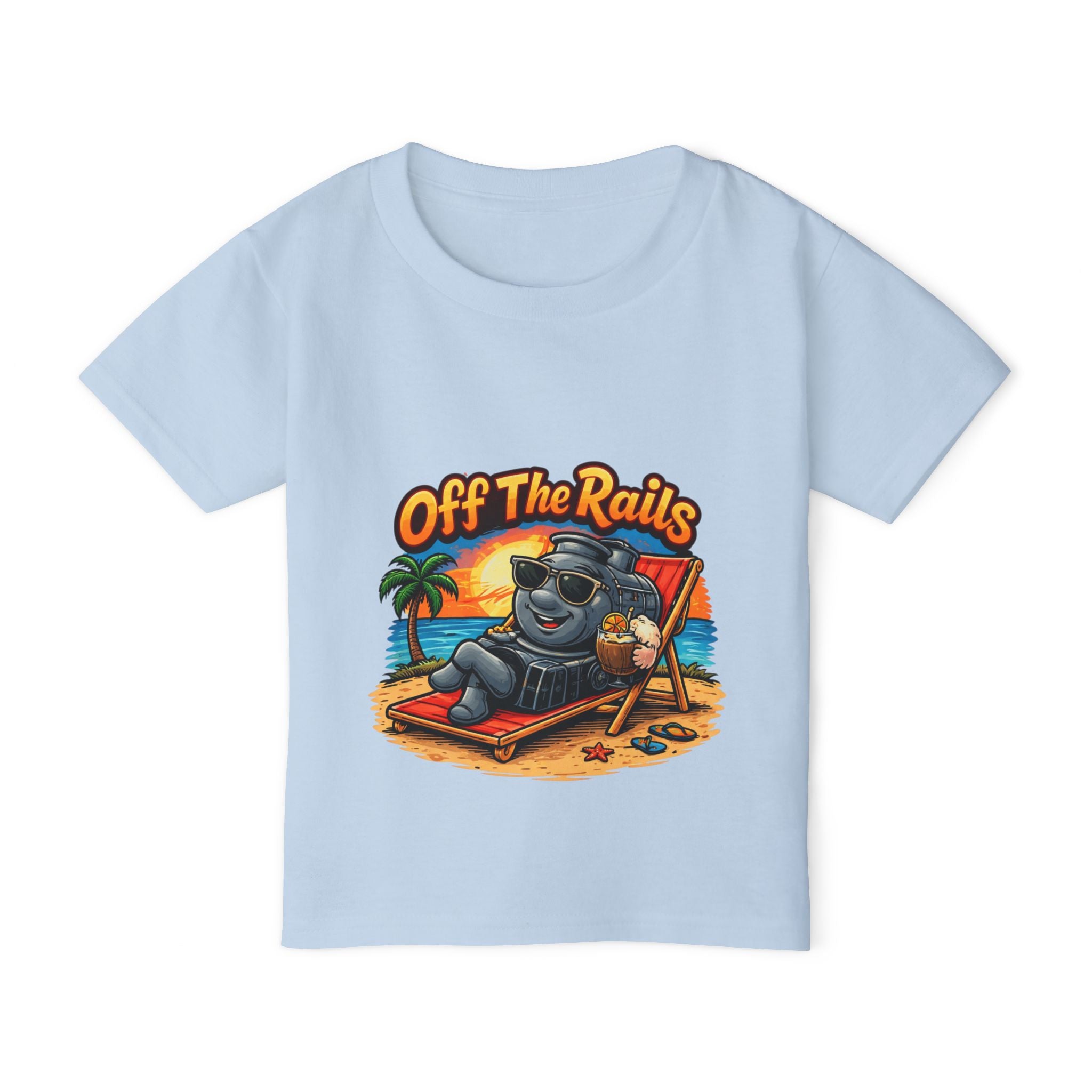 Off The Rails Chill Train Toddler T-Shirt