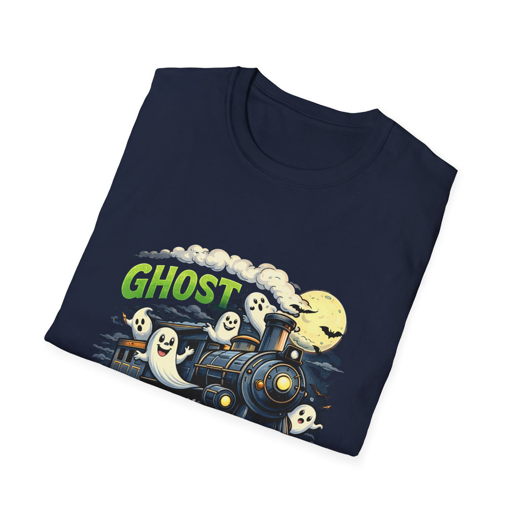Ghost Train T-Shirt — Cute Halloween Ghosts Locomotive Tee