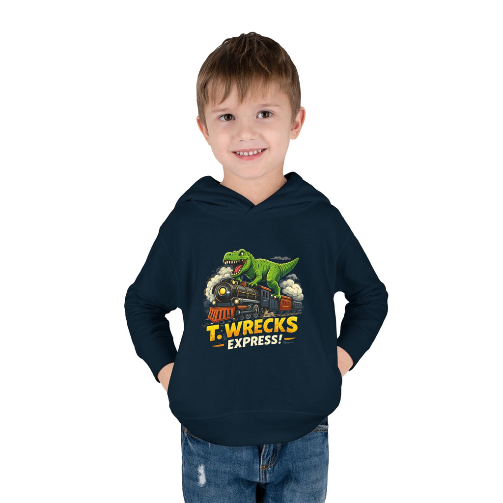 Toddler Hoodie — T. Wrecks Dino Train Pullover