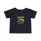 Infant Tee - "Nap Time Express" Vintage Train Baby Shirt (Season All Aboard)