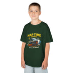 Kids T-Shirt — "Nap Time Express: Snooze All Aboard" Cute Sleep Train Tee