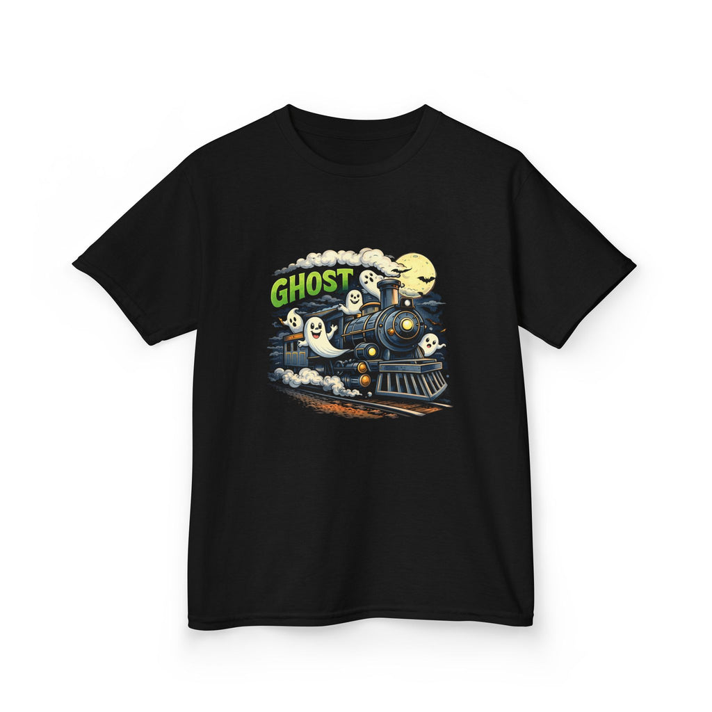 Kids Ghost Train T-Shirt — Cute Halloween Ghosts Graphic Tee