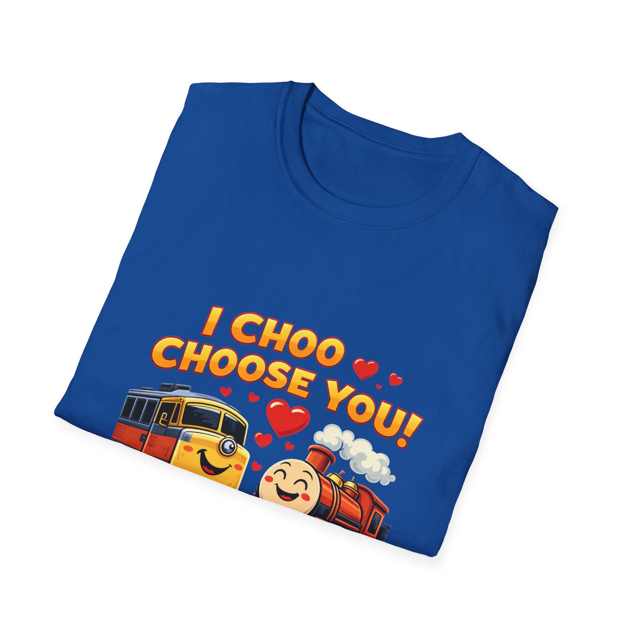 I Choo Choose You Train T-Shirt — Cute Valentine’s Day Railfan Tee