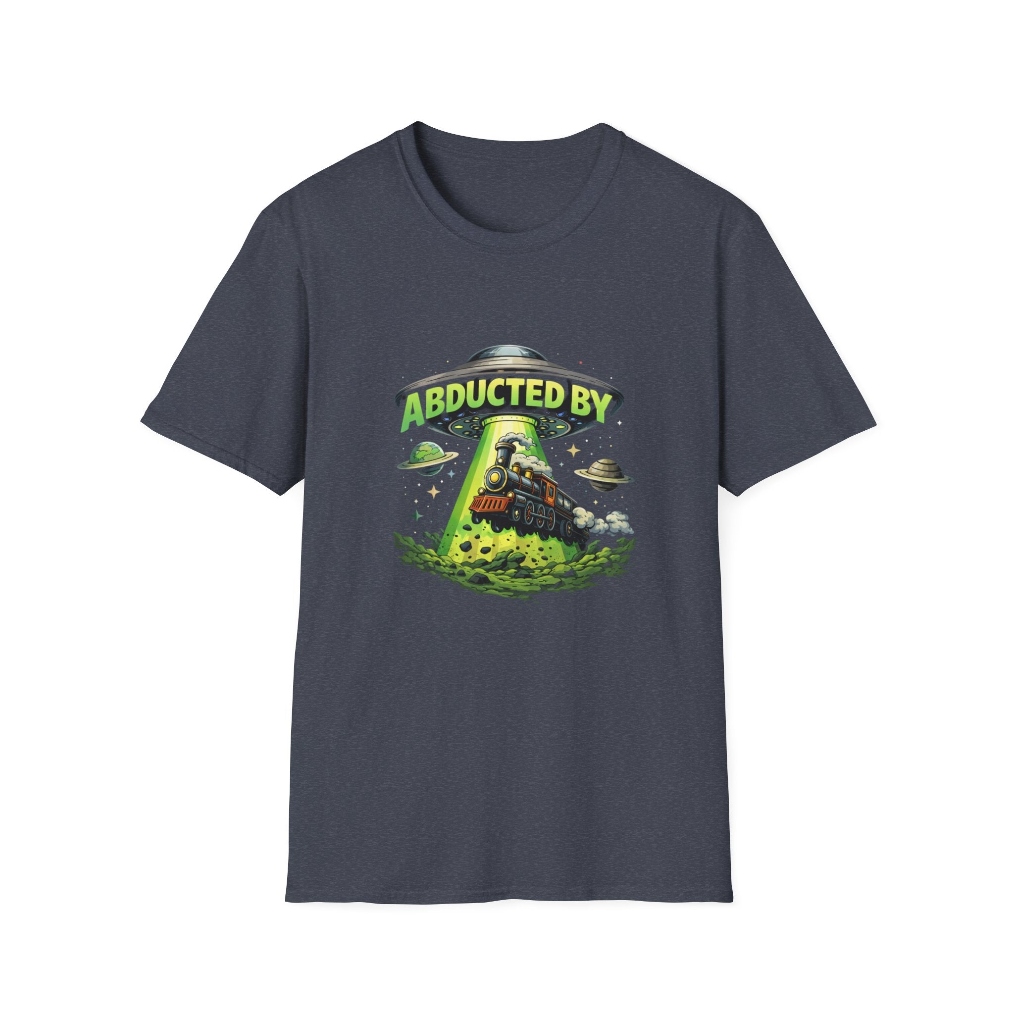 Abducted By Aliens T-Shirt — Funny UFO Sci‑Fi Tee for Alien Fans