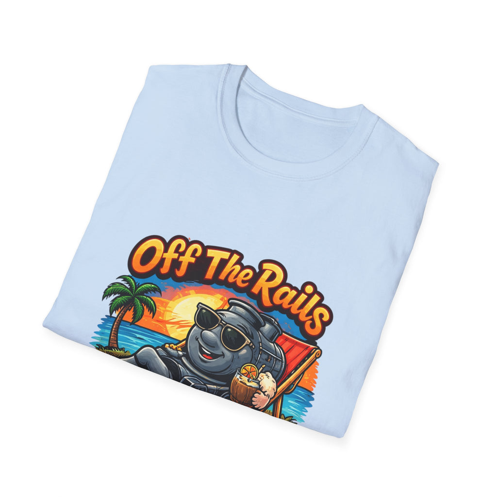 Off The Rails Bear Beach T-Shirt — Vintage Vacation Surf Vibe Tee