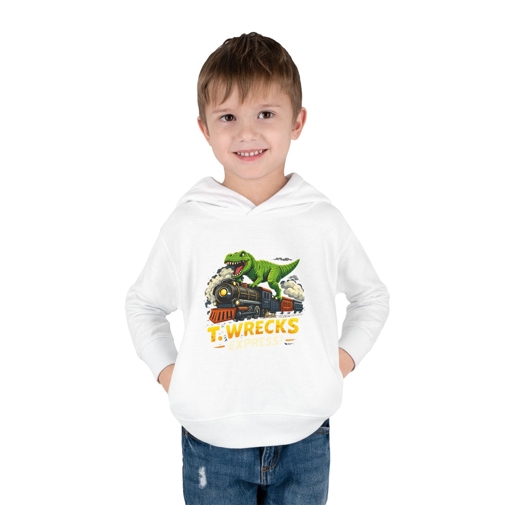 Toddler Hoodie — T. Wrecks Dino Train Pullover