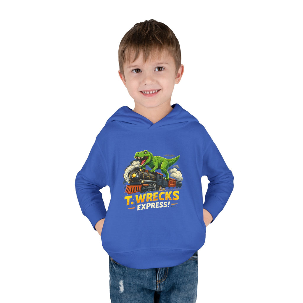 Toddler Hoodie — T. Wrecks Dino Train Pullover