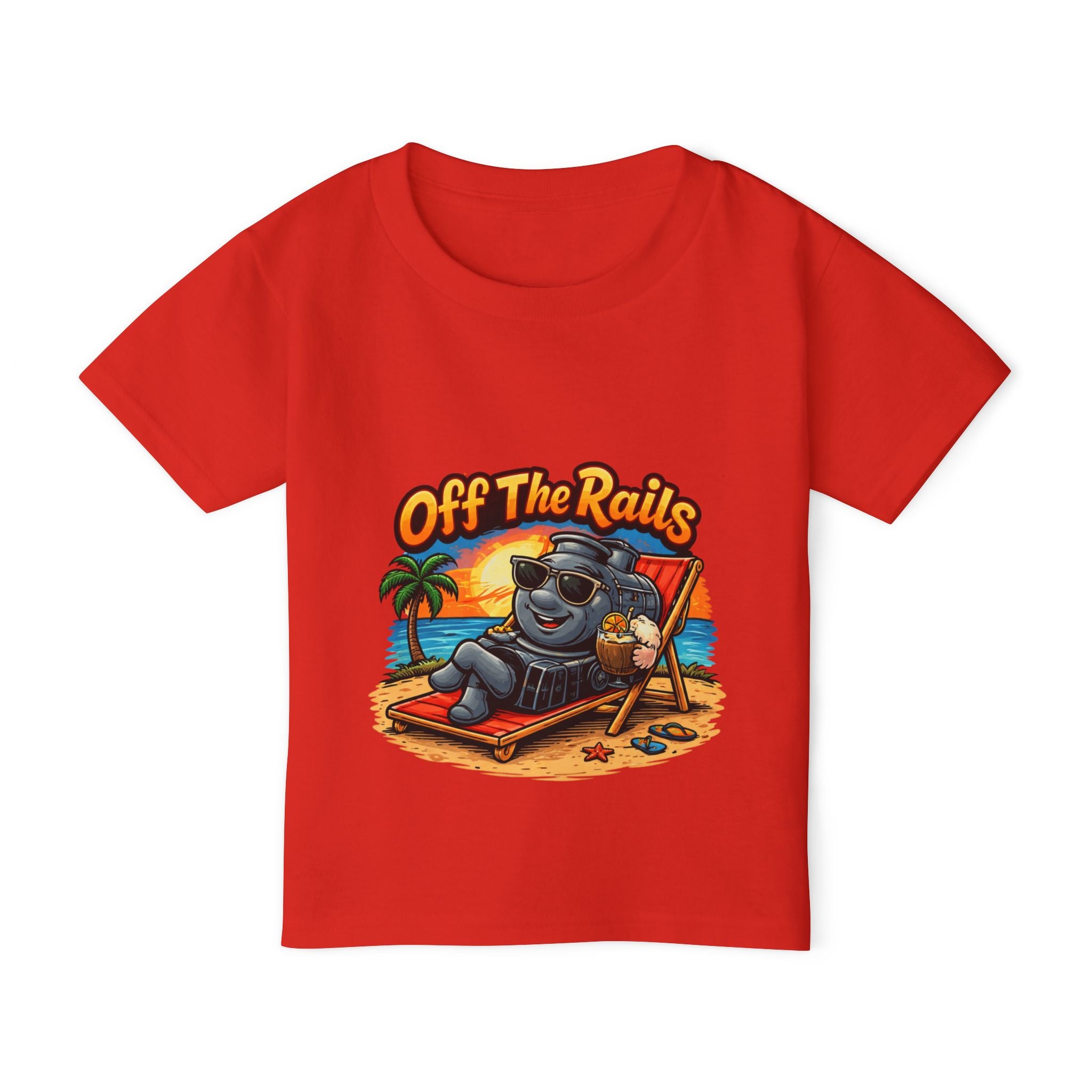 Off The Rails Chill Train Toddler T-Shirt