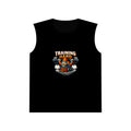 Training Hard Skull Barbell Muscle Tank — Gym Workout Tank Top