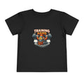 Toddler Tee — 'Training Hard' Muscle Train Engine Graphic Shirt