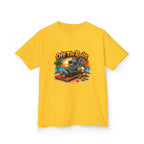 Kids T‑Shirt — "Off The Rails" Train Chill Beach Graphic Tee