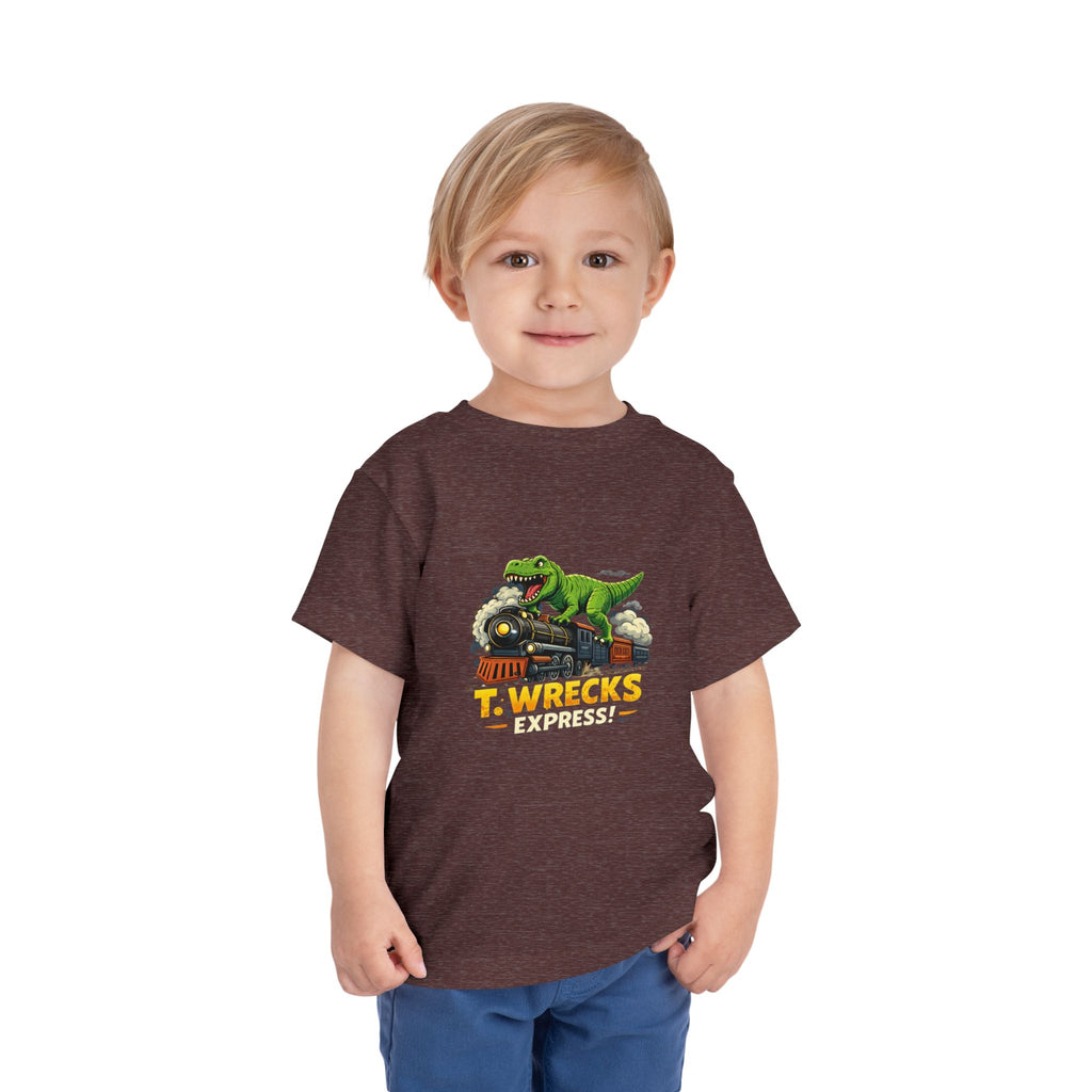T. Wrecks Express Toddler Tee – Dino Train Graphic Shirt