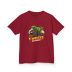 T-Rex Wrecks Express Kids Tee — Dinosaur Train Adventure Shirt