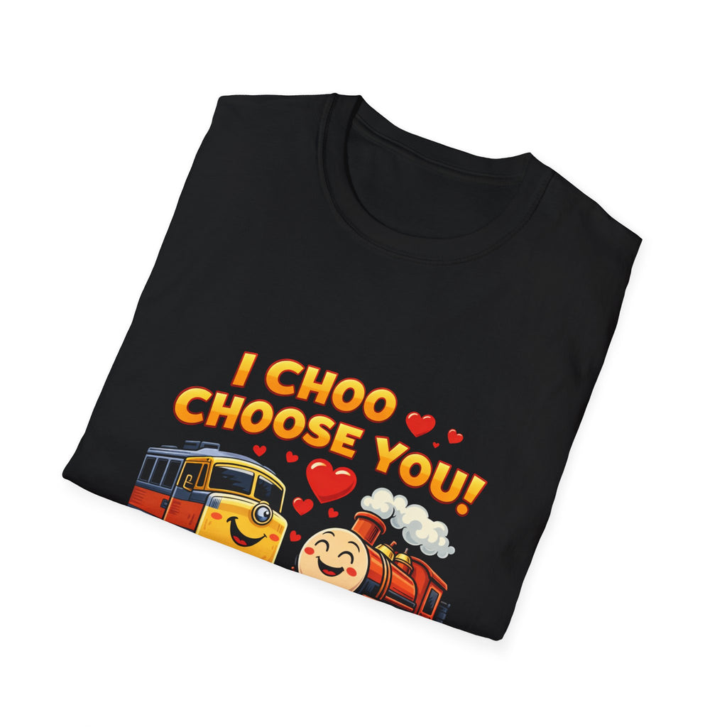 I Choo Choose You Train T-Shirt — Cute Valentine’s Day Railfan Tee