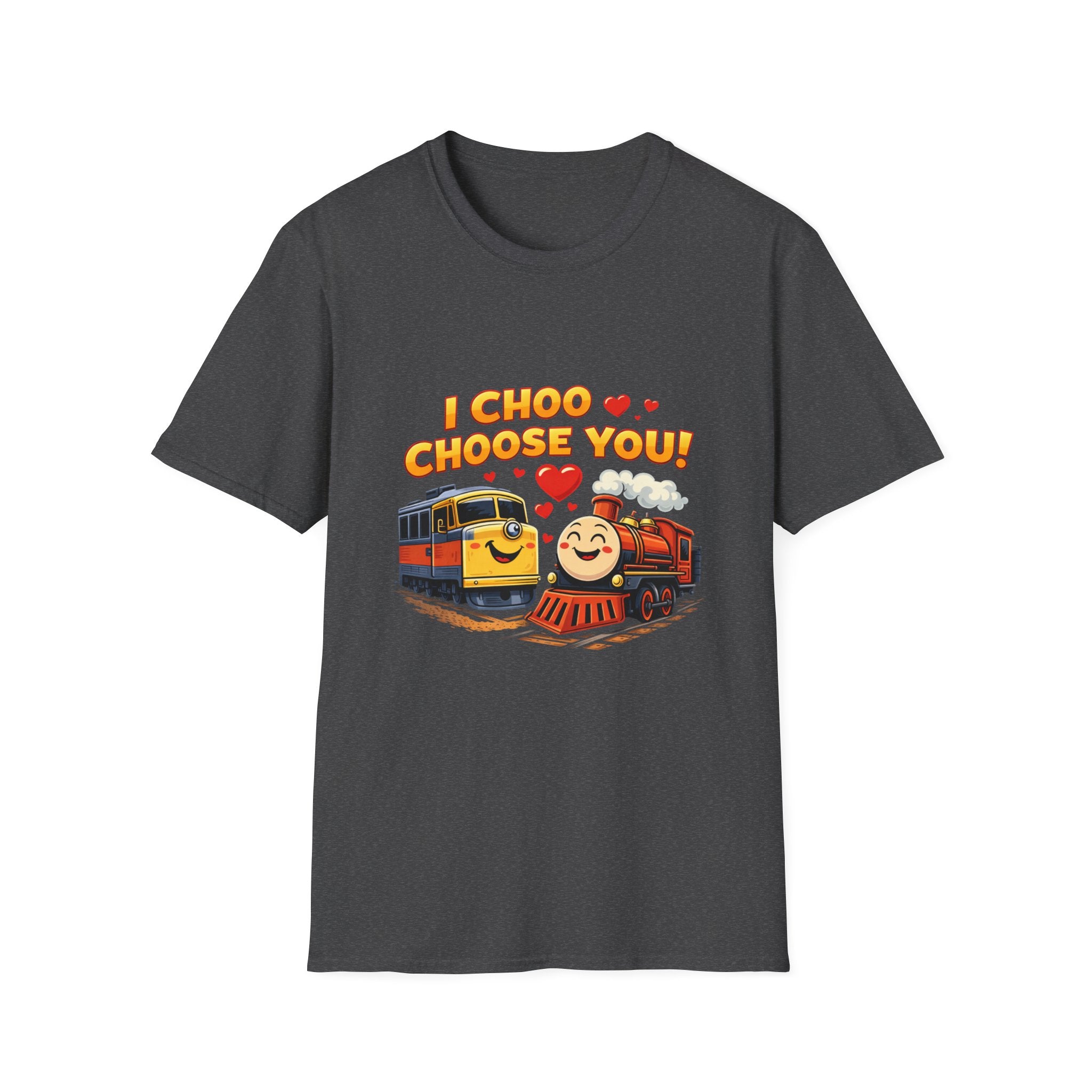 I Choo Choose You Train T-Shirt — Cute Valentine’s Day Railfan Tee