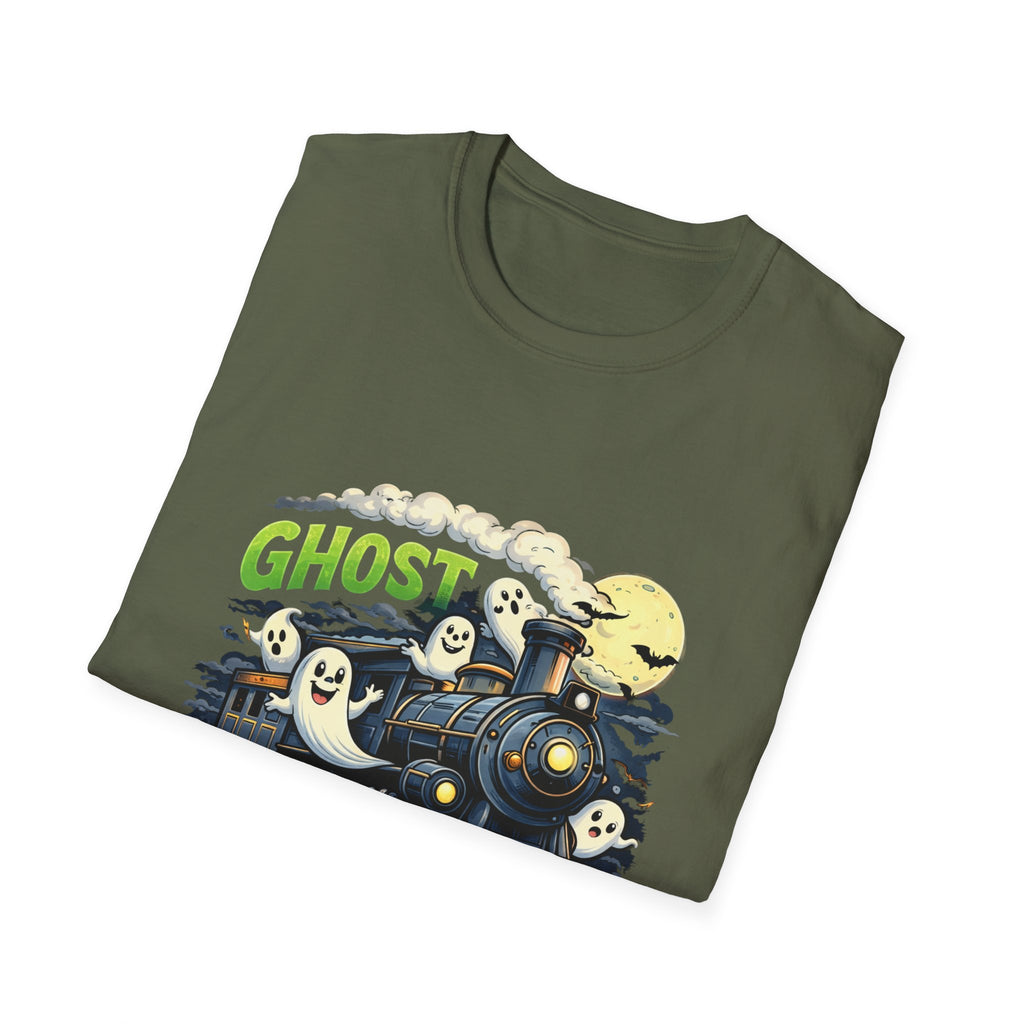 Ghost Train T-Shirt — Cute Halloween Ghosts Locomotive Tee