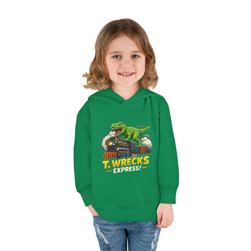 Toddler Hoodie — T. Wrecks Dino Train Pullover