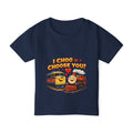 Toddler T-Shirt — "I Choo Choose You!" Cute Train Valentine Tee