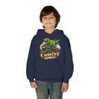 T-Rex Dinosaur Hoodie — 'T. Wrecks' Kids Graphic Pullover