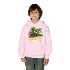 T-Rex Dinosaur Hoodie — 'T. Wrecks' Kids Graphic Pullover