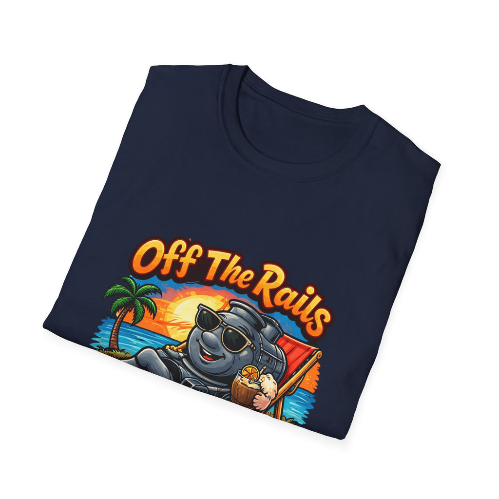 Off The Rails Bear Beach T-Shirt — Vintage Vacation Surf Vibe Tee
