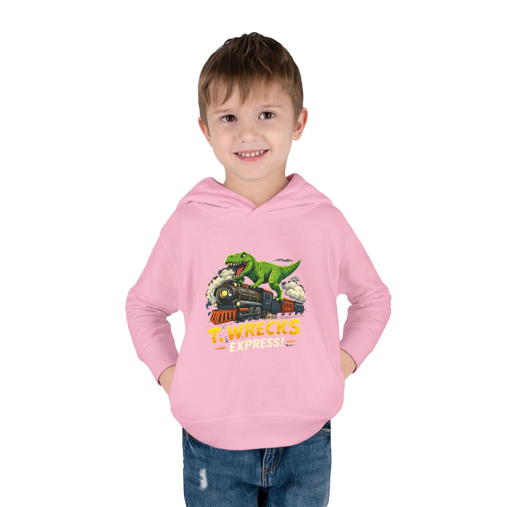 Toddler Hoodie — T. Wrecks Dino Train Pullover