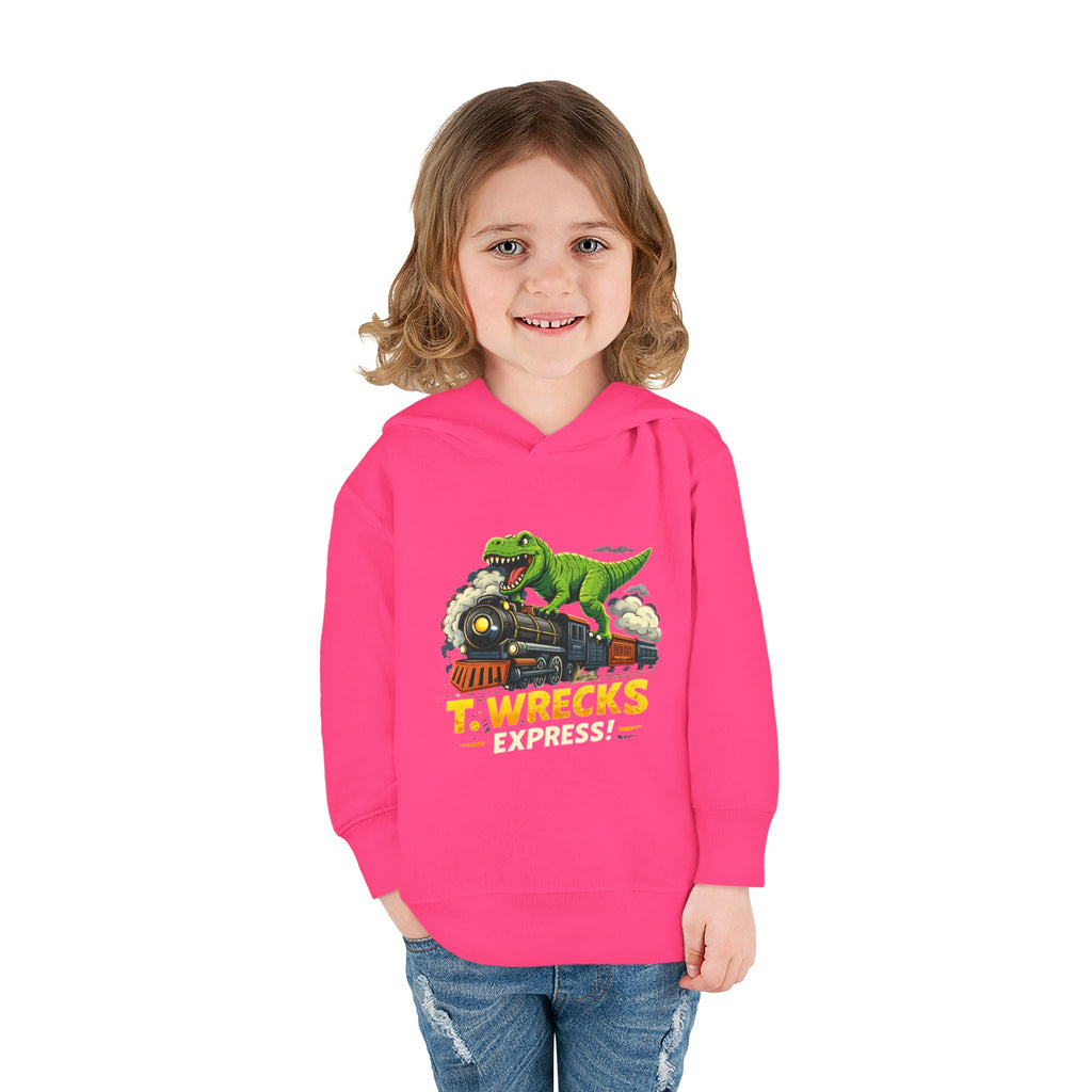 Toddler Hoodie — T. Wrecks Dino Train Pullover
