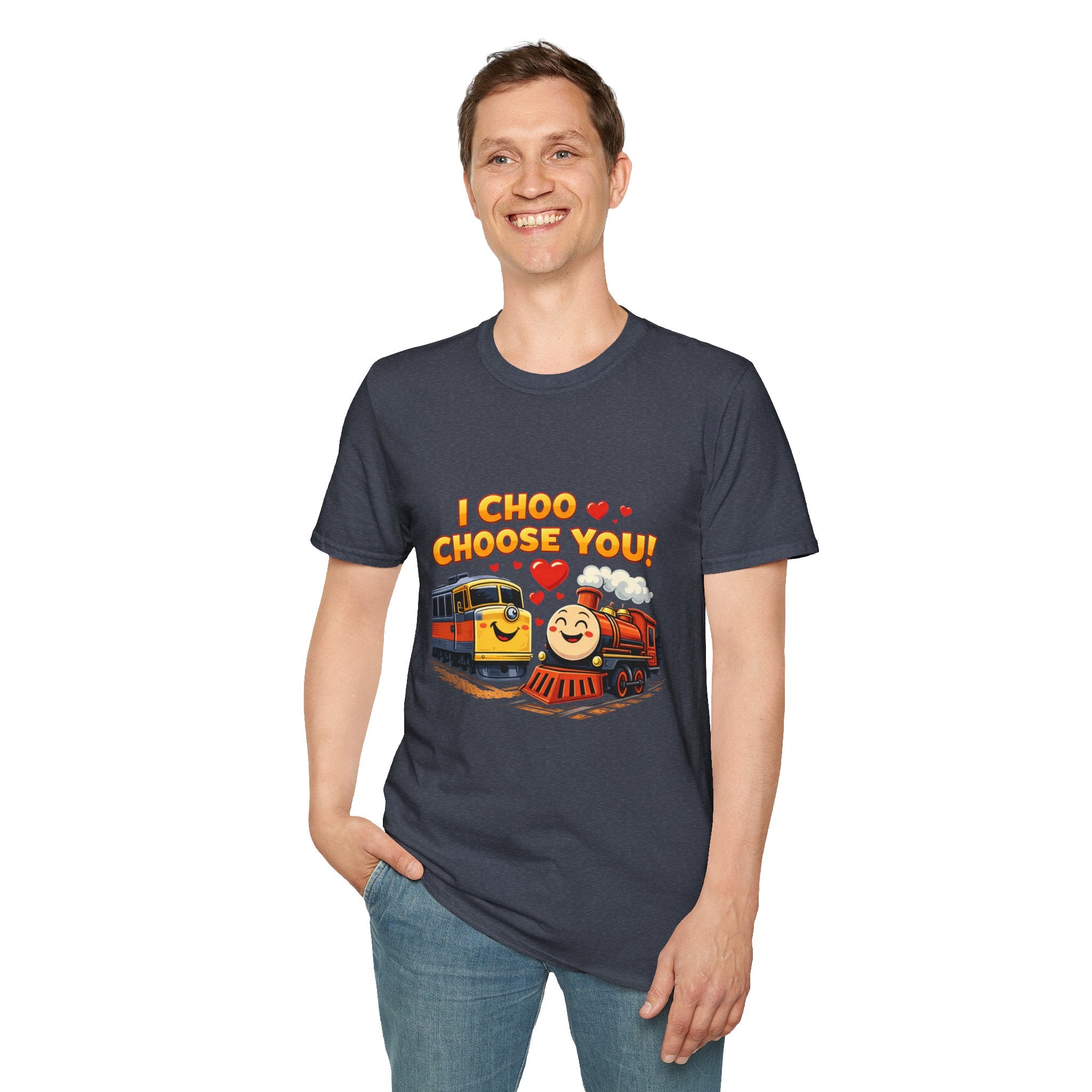 I Choo Choose You Train T-Shirt — Cute Valentine’s Day Railfan Tee