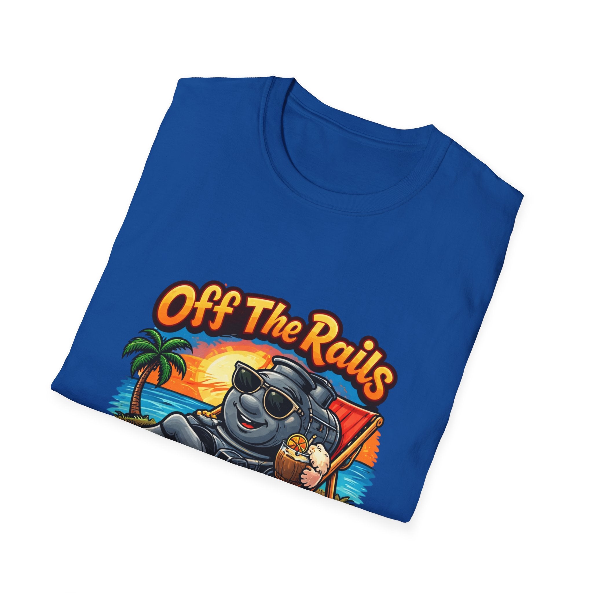 Off The Rails Bear Beach T-Shirt — Vintage Vacation Surf Vibe Tee