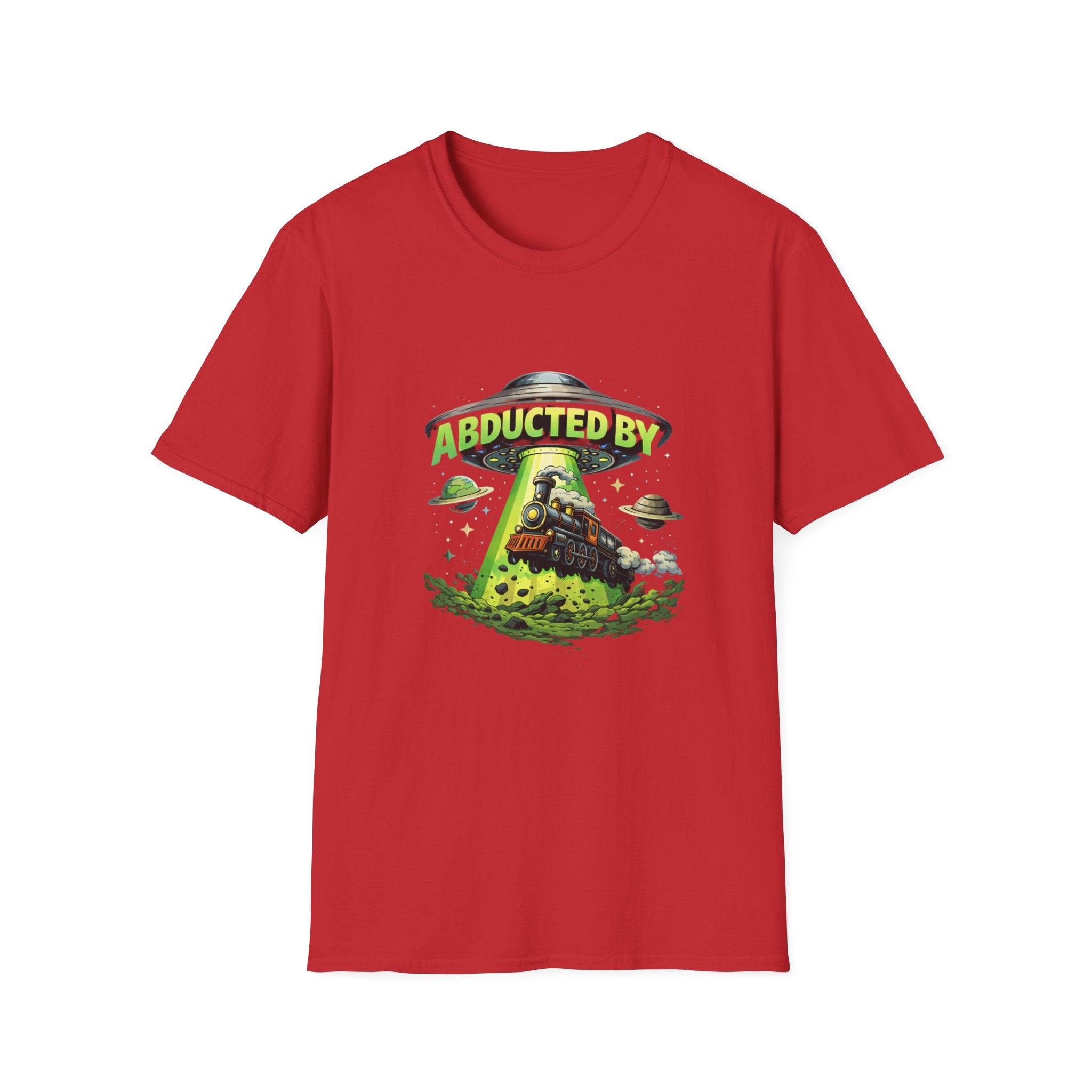Abducted By Aliens T-Shirt — Funny UFO Sci‑Fi Tee for Alien Fans