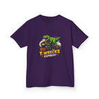 T-Rex Wrecks Express Kids Tee — Dinosaur Train Adventure Shirt