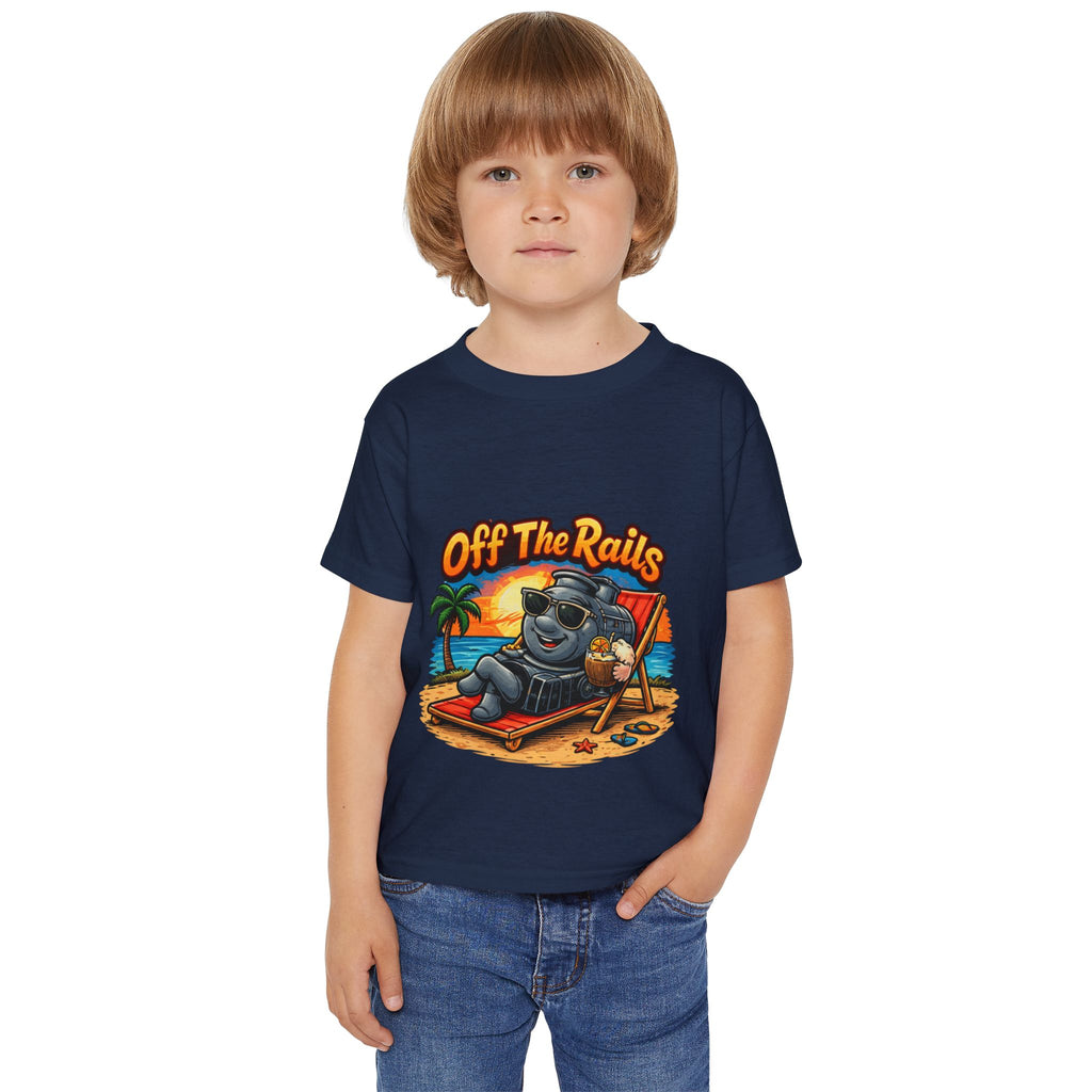 Off The Rails Chill Train Toddler T-Shirt