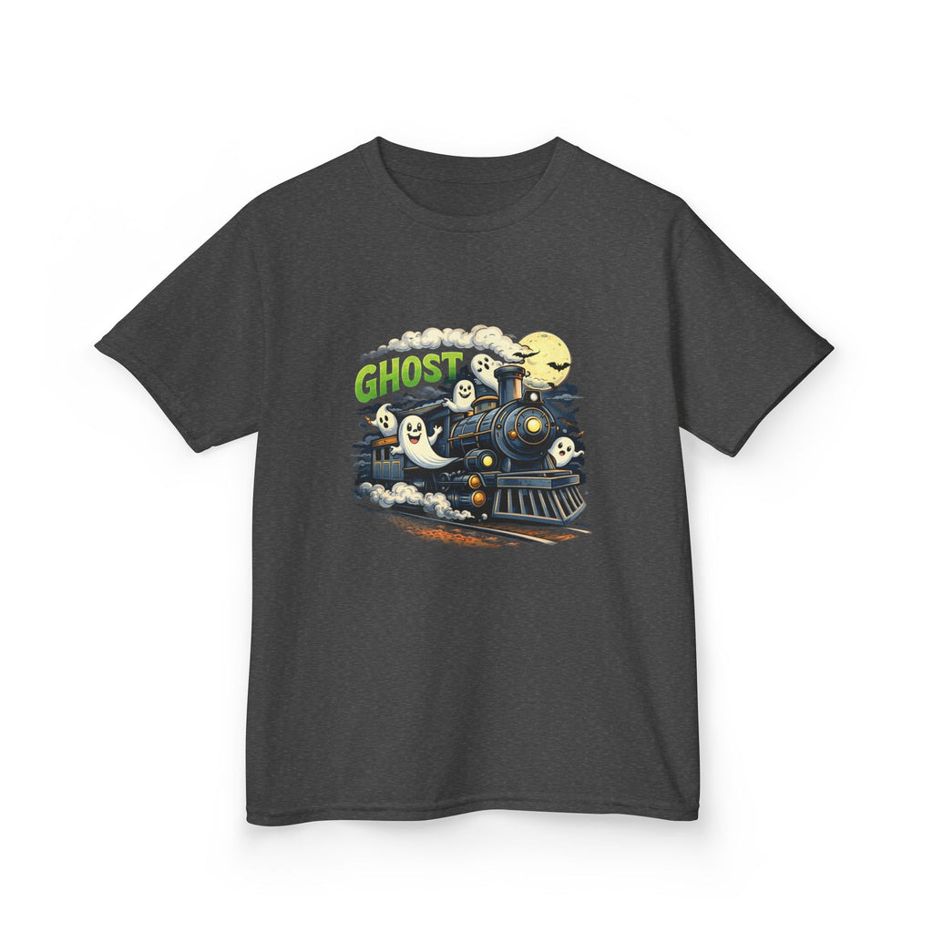 Kids Ghost Train T-Shirt — Cute Halloween Ghosts Graphic Tee