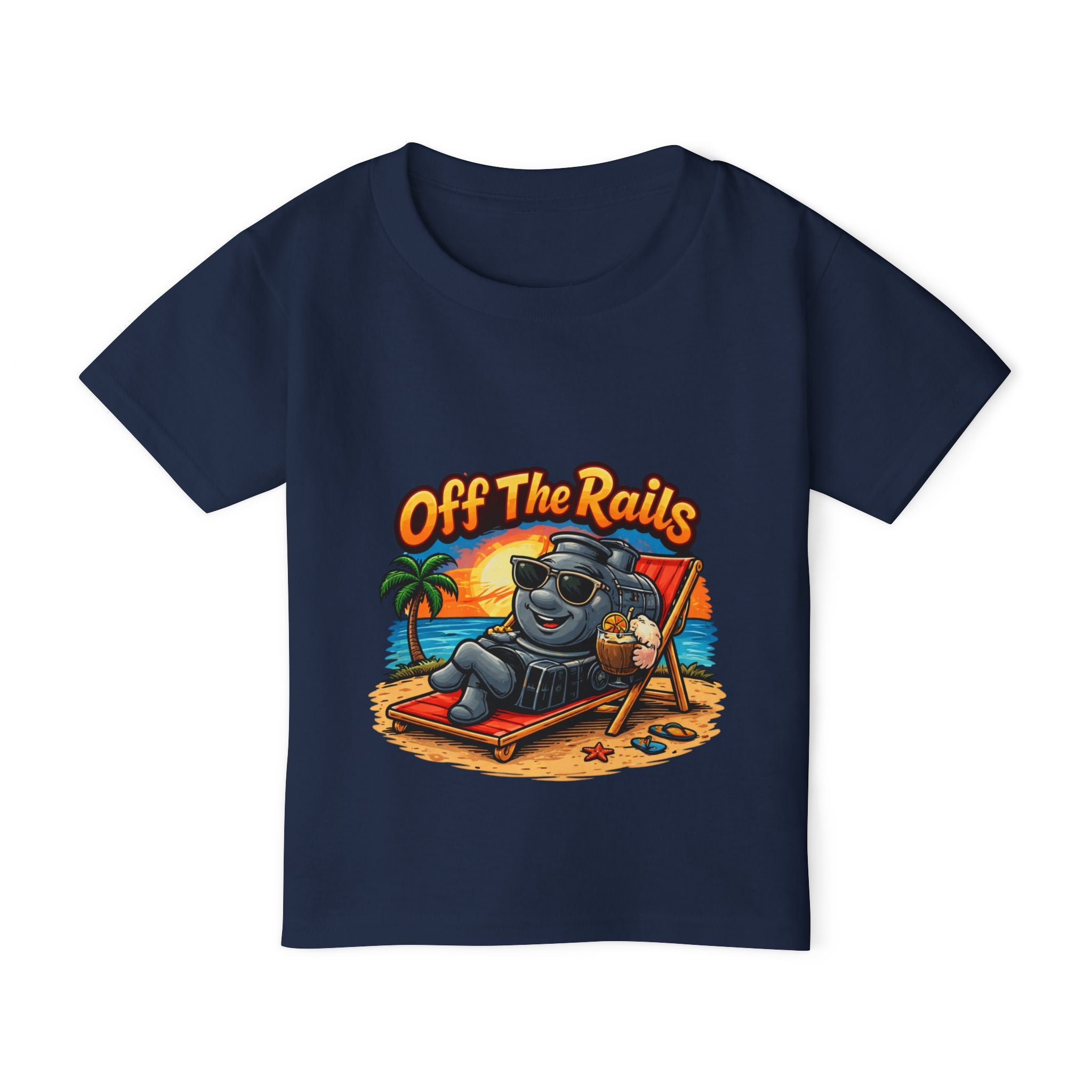 Off The Rails Chill Train Toddler T-Shirt