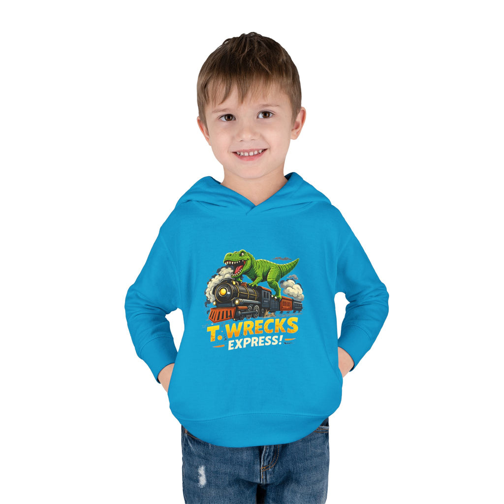Toddler Hoodie — T. Wrecks Dino Train Pullover
