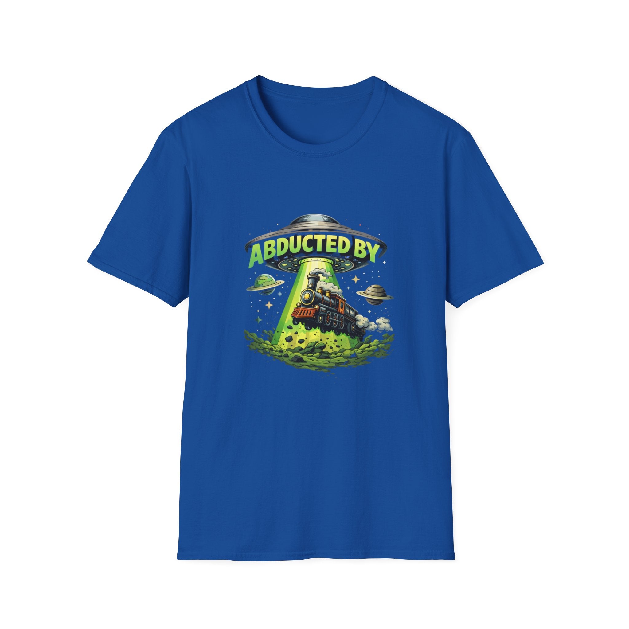 Abducted By Aliens T-Shirt — Funny UFO Sci‑Fi Tee for Alien Fans